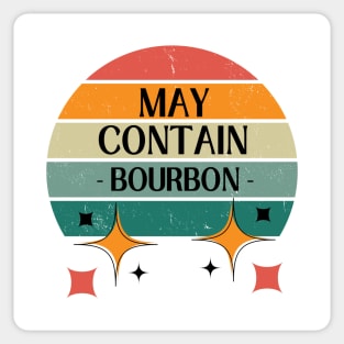 May Contain Bourbon Sticker